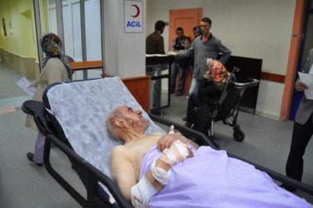 Yolcu otobüsü devrildi: 16 yaralı