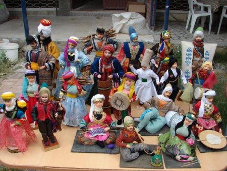 Yörük Hayatını Folklorik Bebeklerle Anlatıyorlar