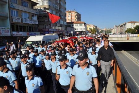 Yozgat Şehidini Gözyaşlarıyla Uğurladı