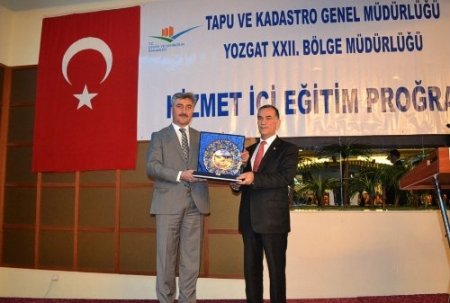 Yozgat Tapu ve Kadastro Bölge Müdürlüğü hizmet içi eğitim programı düzenledi