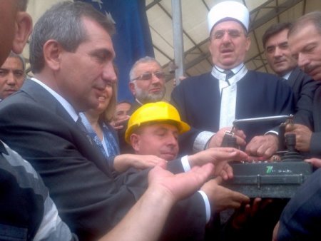 Yozgat Valisi Yazıcı, Kosova’da cami temel atma törenine katıldı