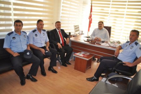 Yozgat zabıtasından gazetecilere ziyaret