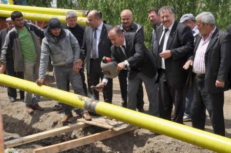 Yozgat’ın 270 Haneli Beldesinde Doğalgaz Çalışmaları Başladı