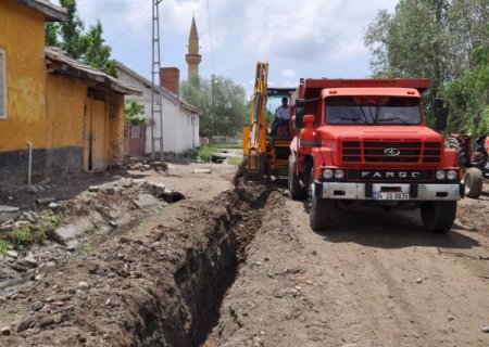 Yozgat’ın 270 Haneli Beldesinde Doğalgaz Çalışmaları Başladı