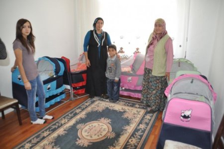 Yozgatlı beşizler yuvalarına kavuştu