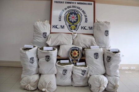 Yozgat’ta 342 kilogram kubar esrar ele geçirildi
