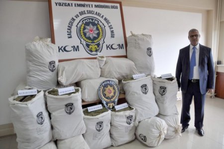 Yozgat’ta 342 kilogram kubar esrar ele geçirildi