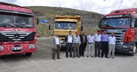 Yozgat'ta Kamyoncular Kooperatifi Hasat Dönemini Bekliyor