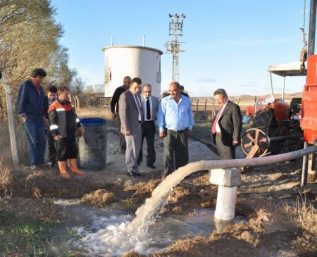 Yozgat’ta saniyede 20 litre su veren kaynak bulundu