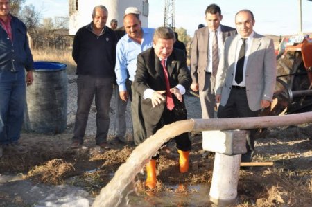Yozgat’ta saniyede 20 litre su veren kaynak bulundu