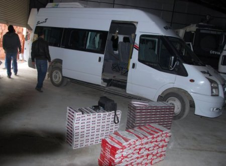 Yüksekova'da 237 bin 760 paket kaçak sigara ele geçirildi