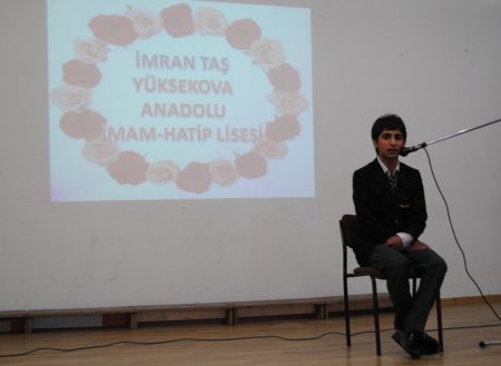 Yüksekova'da hafızlık, güzel Kur'an ve ezan okuma yarışması