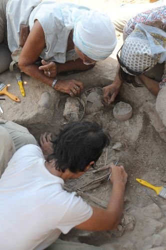 Yumuktepe Höyüğü'ndeki Kazılarda 8 Bin Yıllık İskelet Ortaya Çıkarıldı