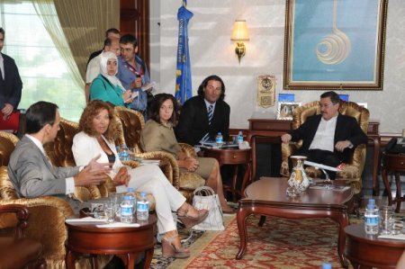 Yunanistan heyetinden Başkan Gökçek’e ziyaret