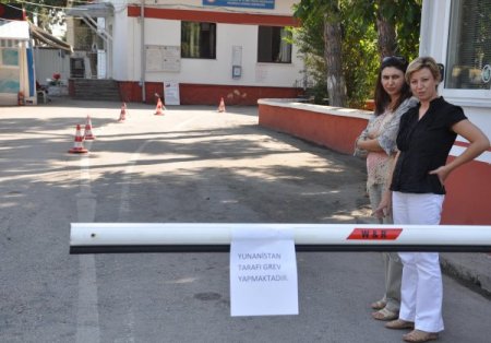 Yunanistan’daki grev sınır kapılarını boş bıraktı