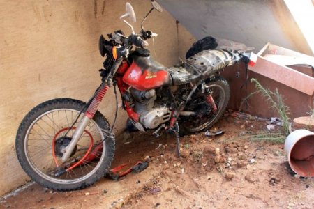 Yunus Polisinin Motorsikleti Kundaklandı