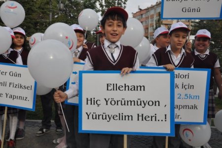 Yürüyüşün adı: 'Ellaham Hiç Yörümüyon, Yörüyelim Heri'