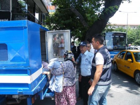 Zabıtadan Dilenci Operasyonu