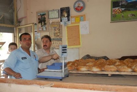 Zabıtadan Fırınlara Şafak Baskını