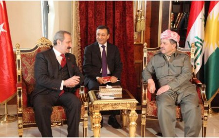 Zafer Çağlayan, Mesut Barzani İle Görüştü