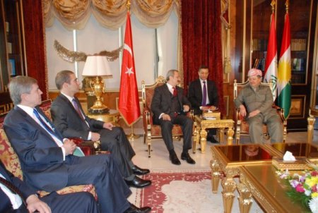 Zafer Çağlayan, Mesut Barzani İle Görüştü