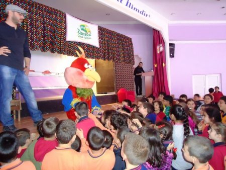 Zambak Kukla Tiyatrosu Bitlisli Çocuklarla Buluştu