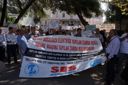 Zamlara karşı ‘SES’li eylem