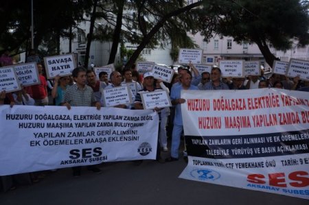 Zamlara karşı ‘SES’li eylem