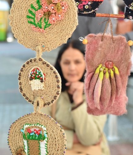 Zanaatçılar Panayırı'nda ustalar hünerlerini sergiledi