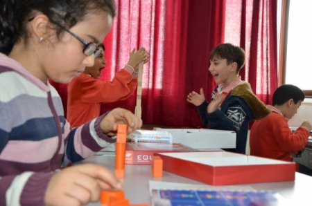 Zeka oyunları sınıfı Çağlayanlı öğrencilere doping etkisi yapacak