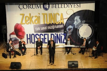 Zekai Tunca, Çorumlulara nostalji yaşattı