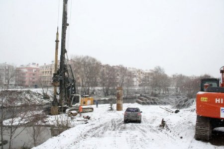 Zeytinli Beldesinde İkinci Köprü Çalışmaları Devam Ediyor