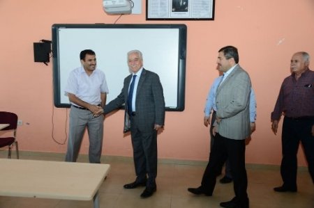 Zihni Aldırmaz, Burç Okulları'nı ziyaret etti