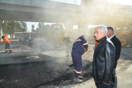 Zihni Aldırmaz, Yüreğir'deki çalışmaları denetledi