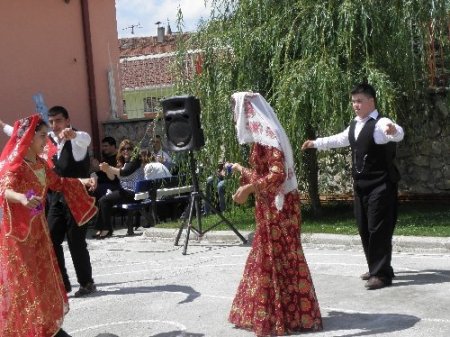 Zile'de engelliler için tören
