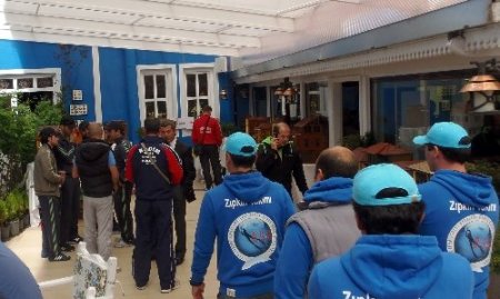 Zıpkıncılar şampiyona için Mudanya'da balık avlayacak