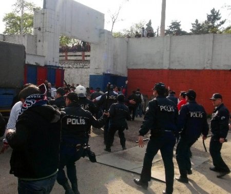 Zonguldak Kömürspor maçında olaylar çıktı