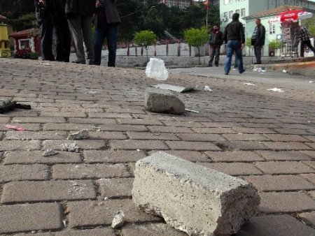 Zonguldak Kömürspor maçında olaylar çıktı