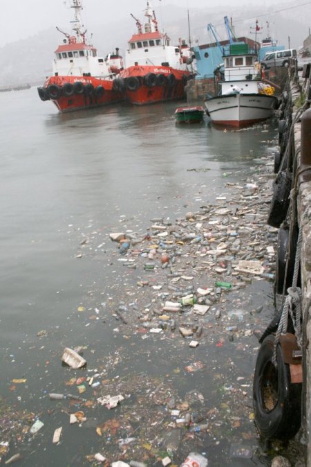 Zonguldak Limanı Çöple Doldu