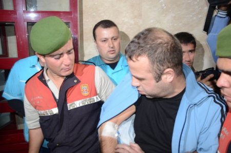 Zonguldak'ta 9 mahkum hastaneye kaldırıldı