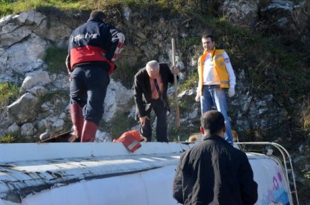 Zonguldak'ta bir çocuğun su tankerine düştüğü ihbarı, asılsız çıktı