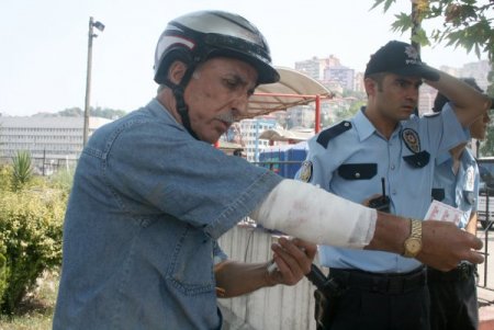 Zonguldak’ta Motosiklet Kazası:1 Yaralı