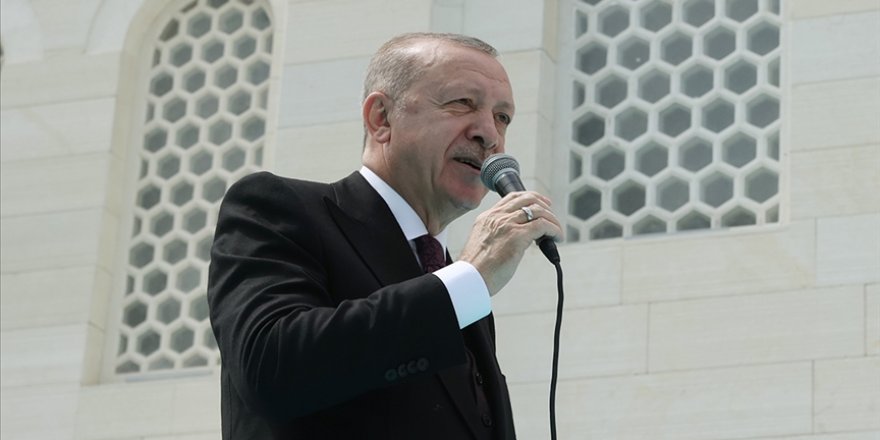 Cumhurbaşkanı Erdoğan, Prof. Dr. Osman Öztürk İncirli Bostan Camii Açılış Töreni’nde konuştu