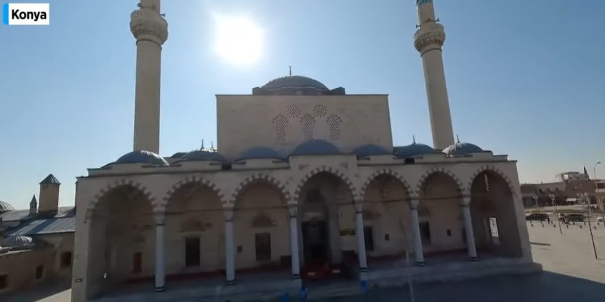Mevlana Müzesi FPV dronla görüntülendi