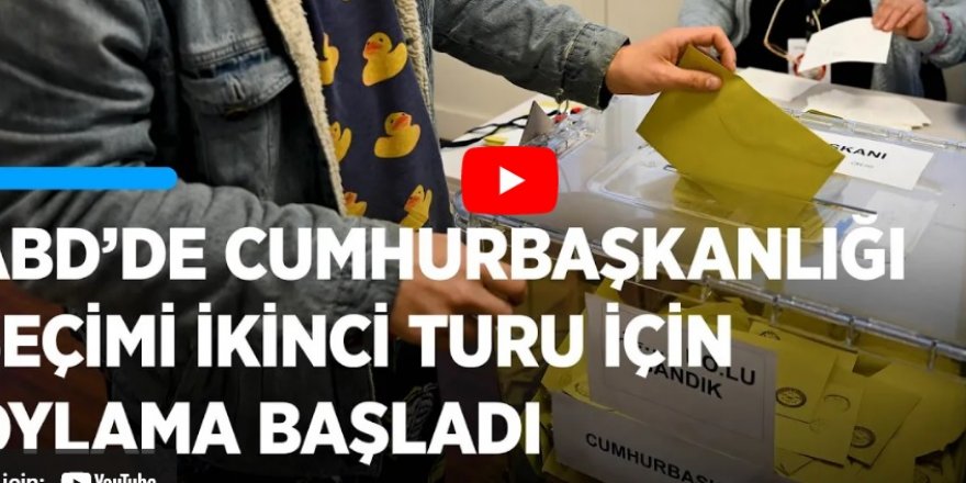 ABD'de yaşayan Türk vatandaşları, Cumhurbaşkanı Seçimi 2.TUR için sandık başına gitti