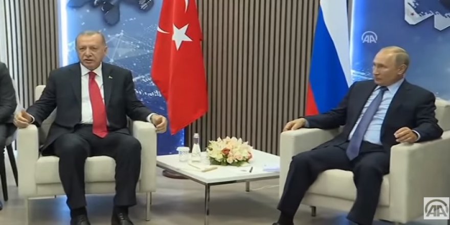 "Cumhurbaşkanı Erdoğan ve Putin ortak basın toplantısı"