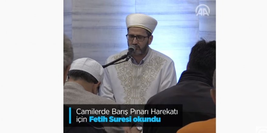 CAMİLERDE FETİH SURESİ OKUNDU