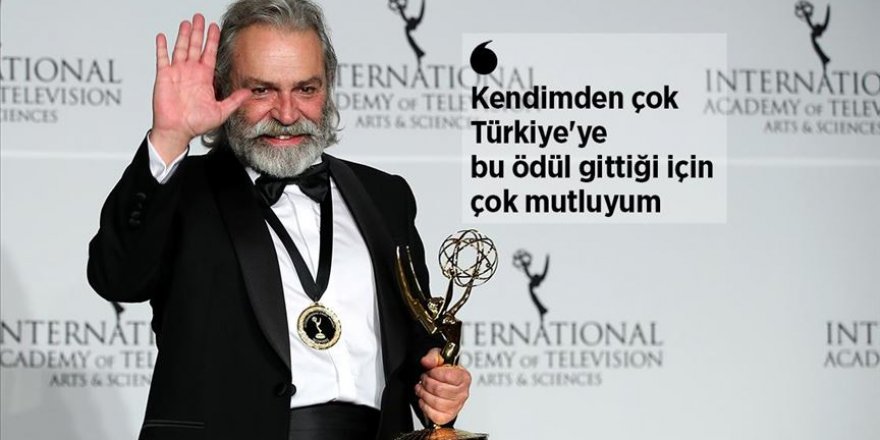 Haluk Bilginer 47 Uluslararası Emmy Ödülleri'nde 'en iyi erkek oyuncu' seçildi